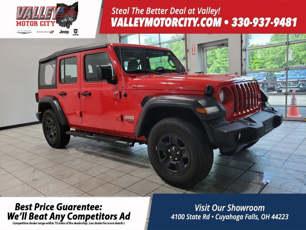 used 2019 Jeep Wrangler Unlimited car, priced at $26,000