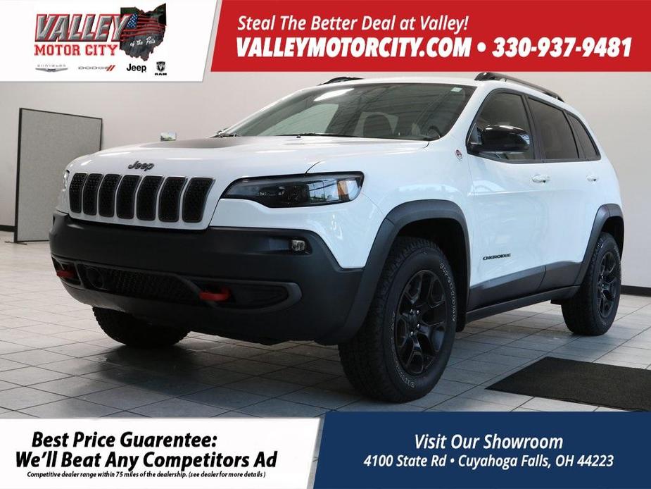 used 2022 Jeep Cherokee car, priced at $27,372