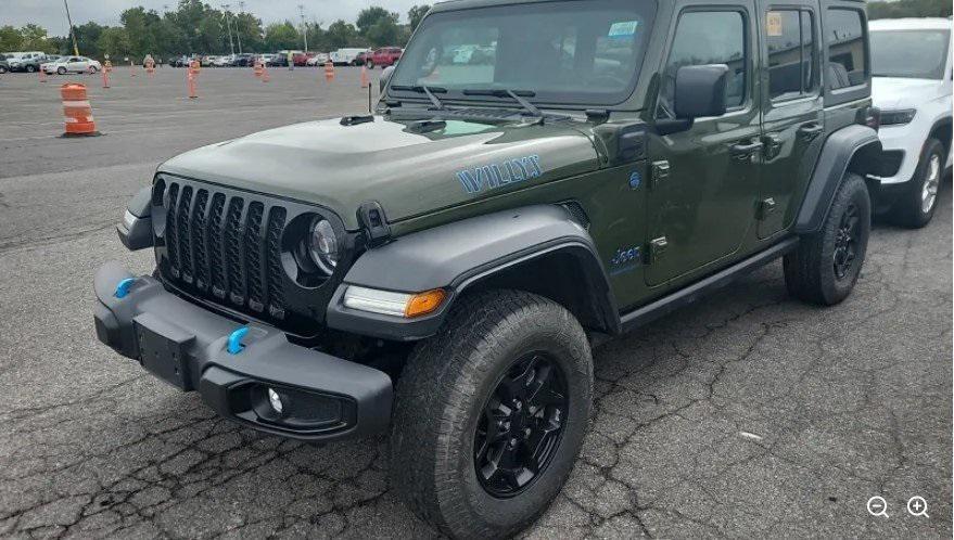 used 2023 Jeep Wrangler 4xe car, priced at $31,000