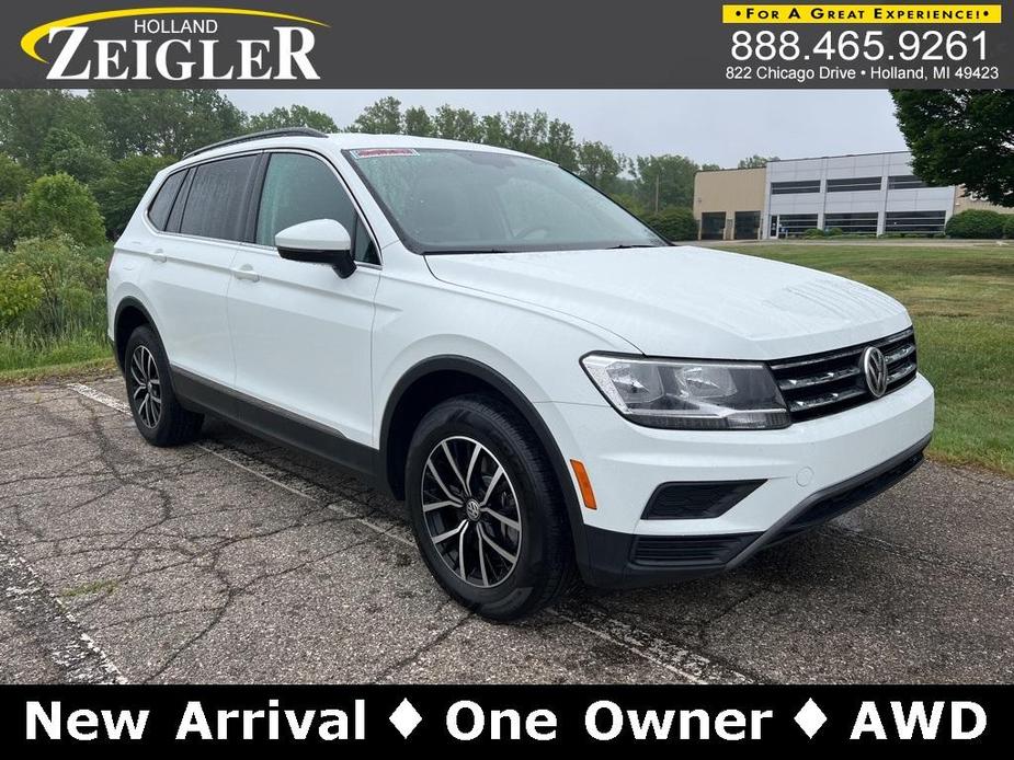 used 2021 Volkswagen Tiguan car, priced at $23,000