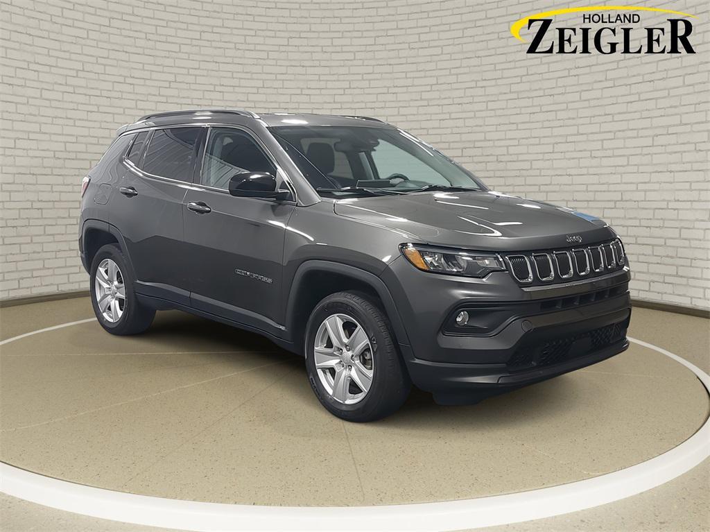 used 2022 Jeep Compass car, priced at $21,500