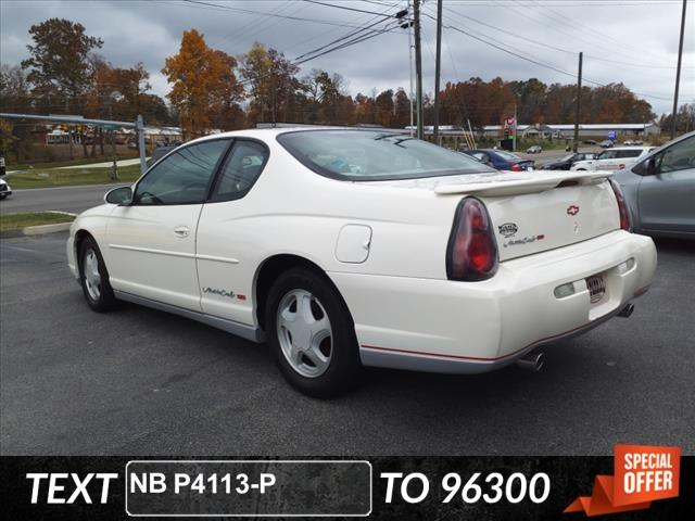 used 2002 Chevrolet Monte Carlo car, priced at $5,988