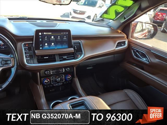 used 2022 Chevrolet Tahoe car, priced at $52,000