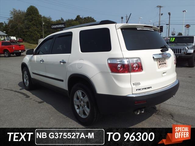 used 2010 GMC Acadia car, priced at $9,988