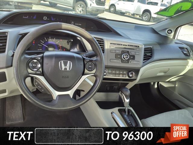 used 2012 Honda Civic car, priced at $13,988