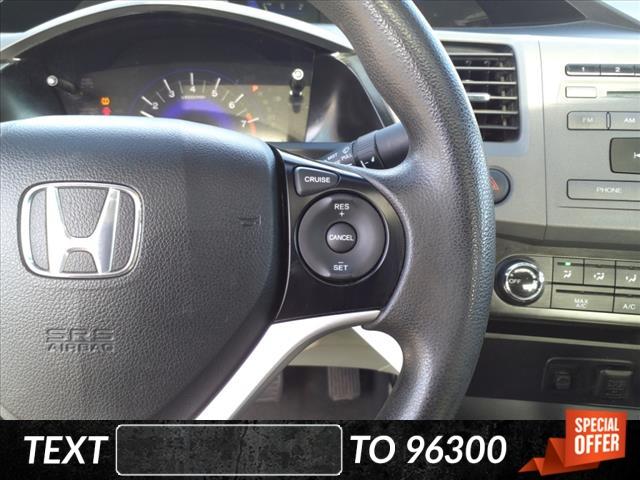 used 2012 Honda Civic car, priced at $13,988