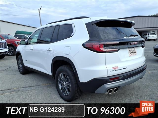 new 2026 GMC Acadia car, priced at $46,580