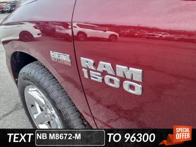 used 2018 Ram 1500 car, priced at $18,221