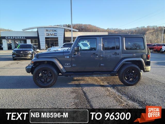 used 2017 Jeep Wrangler Unlimited car, priced at $19,851