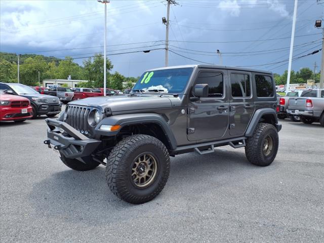 used 2018 Jeep Wrangler Unlimited car, priced at $23,799