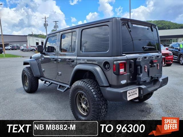 used 2018 Jeep Wrangler Unlimited car, priced at $23,799