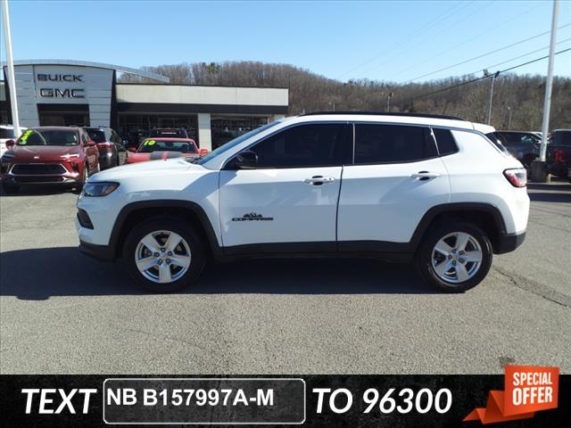 used 2022 Jeep Compass car, priced at $21,892