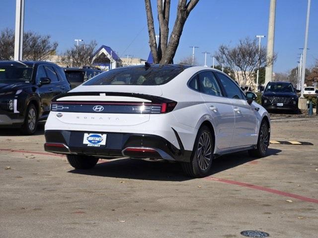 new 2025 Hyundai Sonata Hybrid car, priced at $39,585