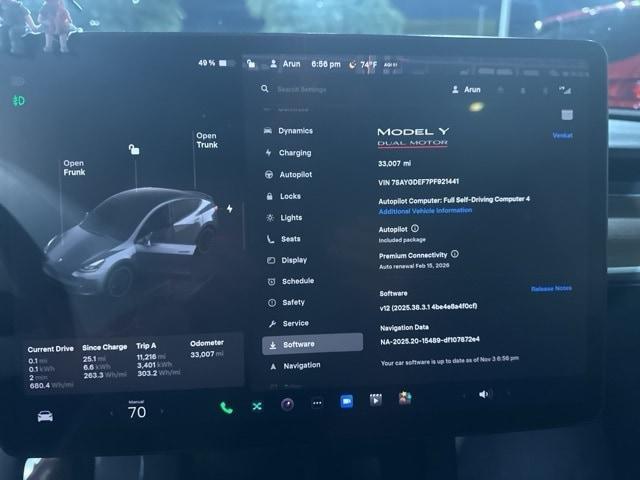 used 2023 Tesla Model Y car, priced at $32,503