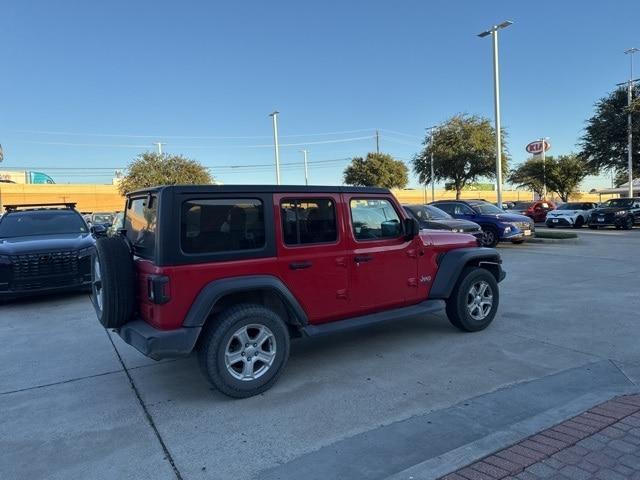 used 2020 Jeep Wrangler Unlimited car, priced at $22,453