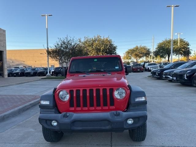 used 2020 Jeep Wrangler Unlimited car, priced at $22,453