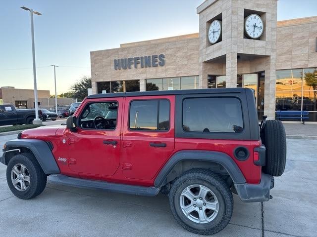 used 2020 Jeep Wrangler Unlimited car, priced at $22,453