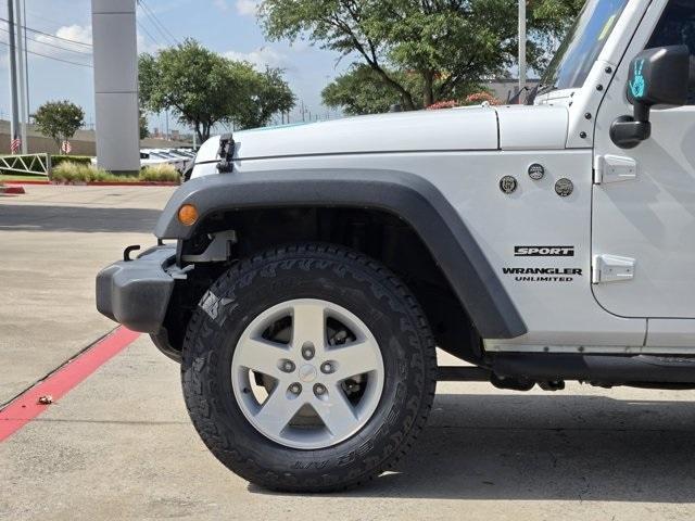 used 2017 Jeep Wrangler Unlimited car, priced at $20,980