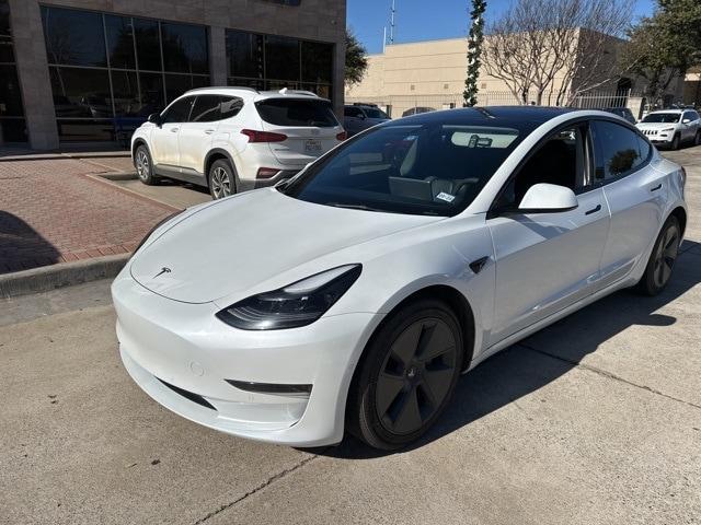 used 2022 Tesla Model 3 car, priced at $24,680