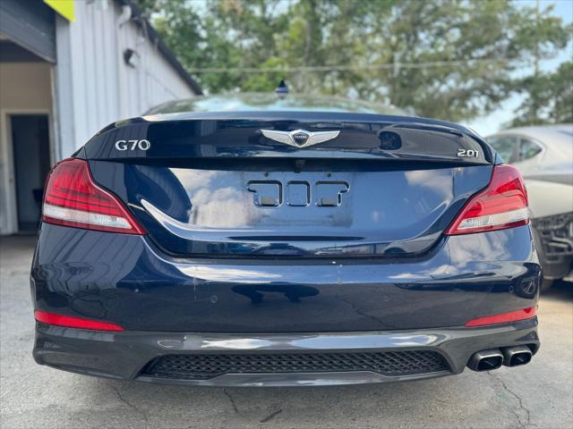 used 2020 Genesis G70 car, priced at $16,725