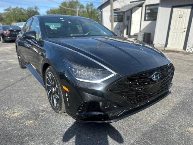 used 2021 Hyundai Sonata car, priced at $17,390