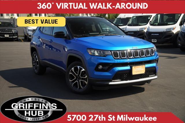 used 2023 Jeep Compass car, priced at $26,579