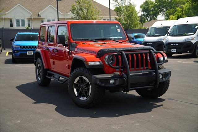 used 2021 Jeep Wrangler Unlimited car, priced at $40,376