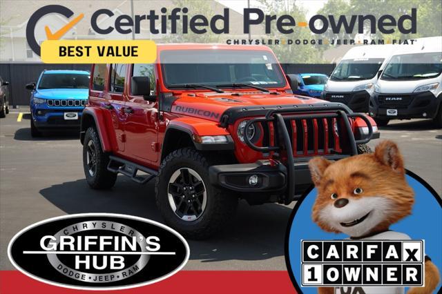 used 2021 Jeep Wrangler Unlimited car, priced at $38,947