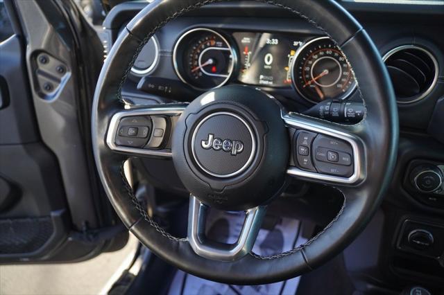 used 2021 Jeep Wrangler Unlimited car, priced at $39,661