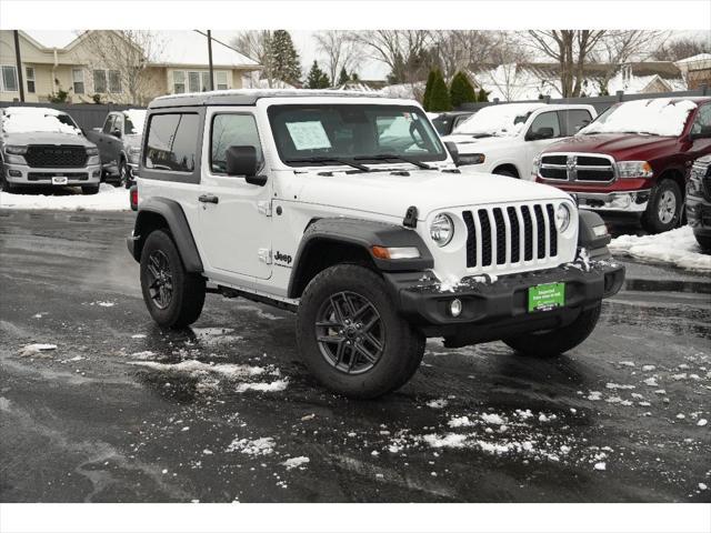 used 2024 Jeep Wrangler car, priced at $35,429