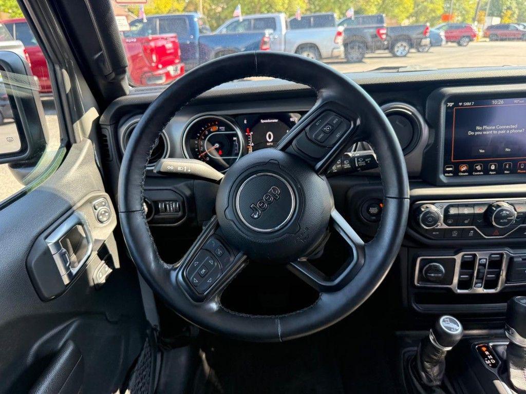 used 2022 Jeep Wrangler car, priced at $34,740