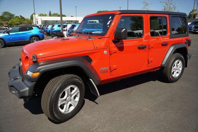 used 2021 Jeep Wrangler Unlimited car, priced at $32,657