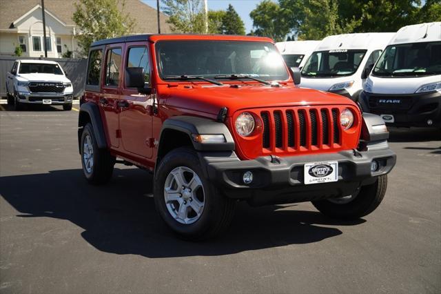 used 2021 Jeep Wrangler Unlimited car, priced at $32,657