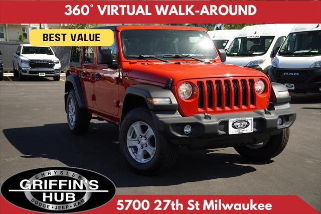 used 2021 Jeep Wrangler Unlimited car, priced at $32,657