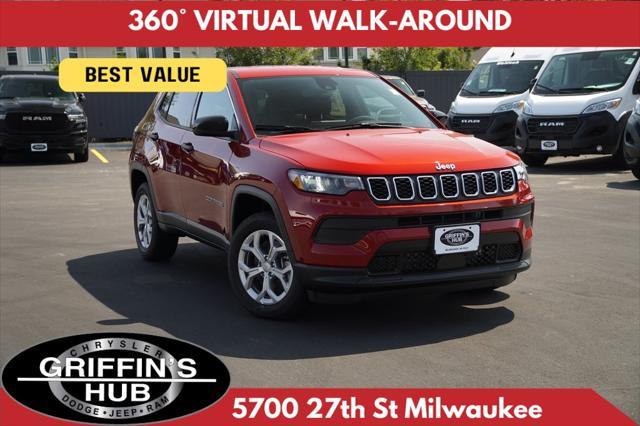 new 2024 Jeep Compass car, priced at $25,090