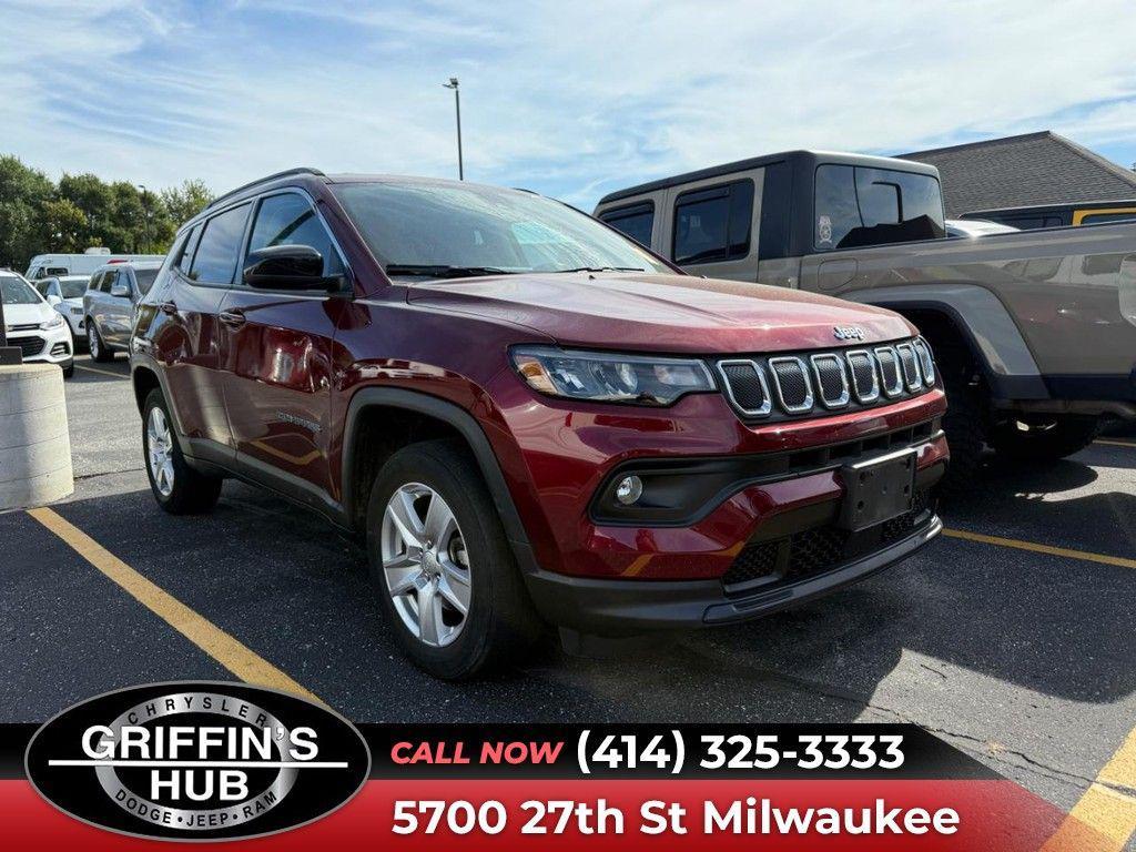 used 2022 Jeep Compass car, priced at $20,575