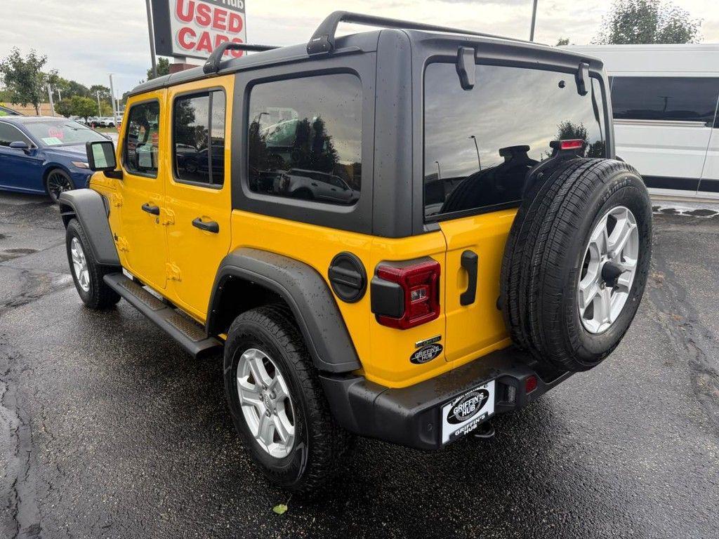 used 2021 Jeep Wrangler Unlimited car, priced at $31,676
