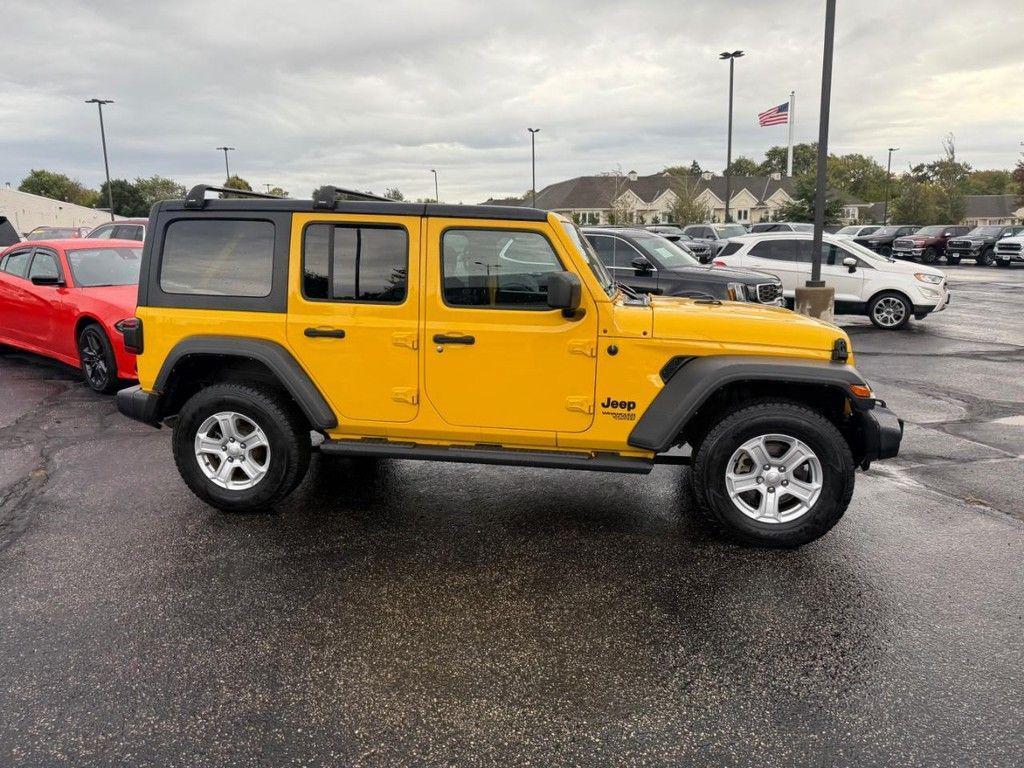 used 2021 Jeep Wrangler Unlimited car, priced at $31,676