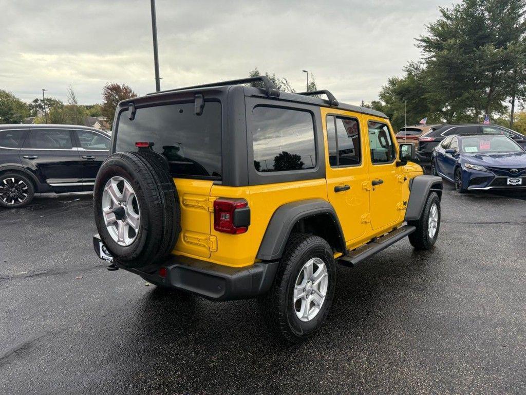 used 2021 Jeep Wrangler Unlimited car, priced at $31,676