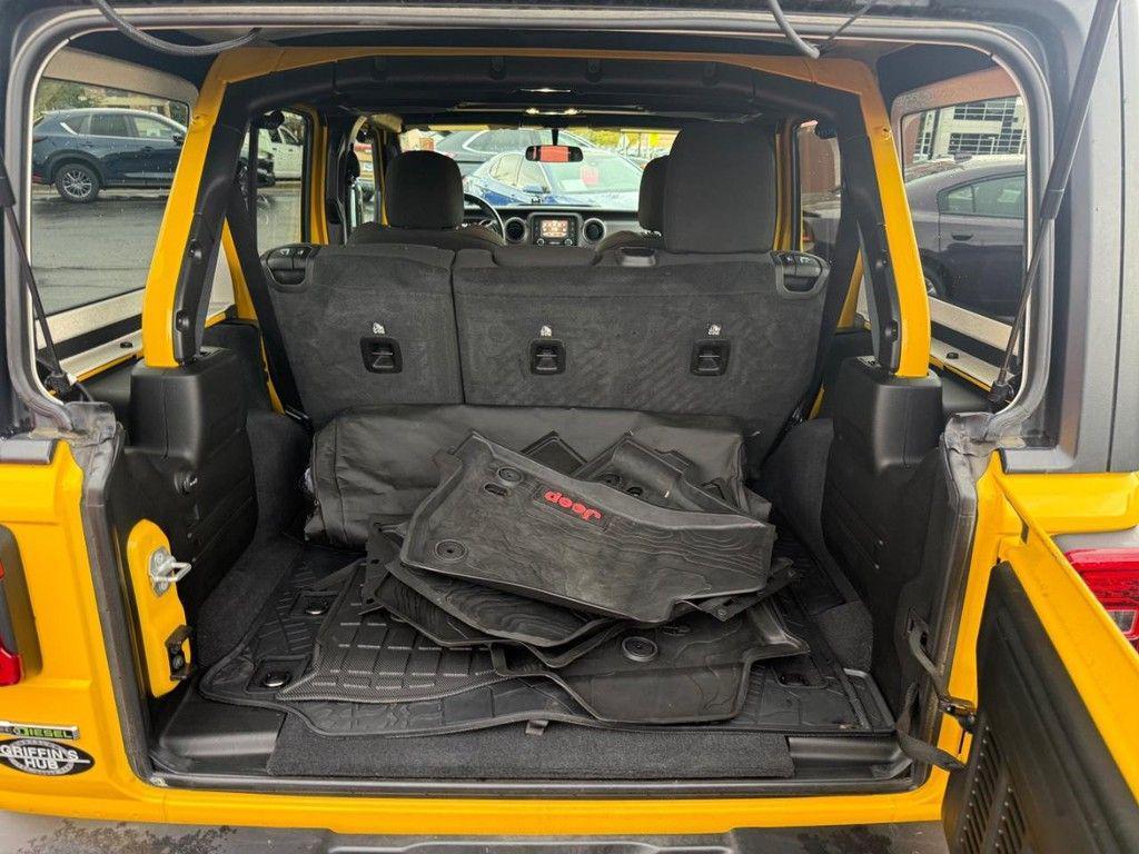 used 2021 Jeep Wrangler Unlimited car, priced at $31,676