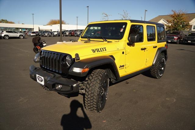 used 2021 Jeep Wrangler car, priced at $33,313