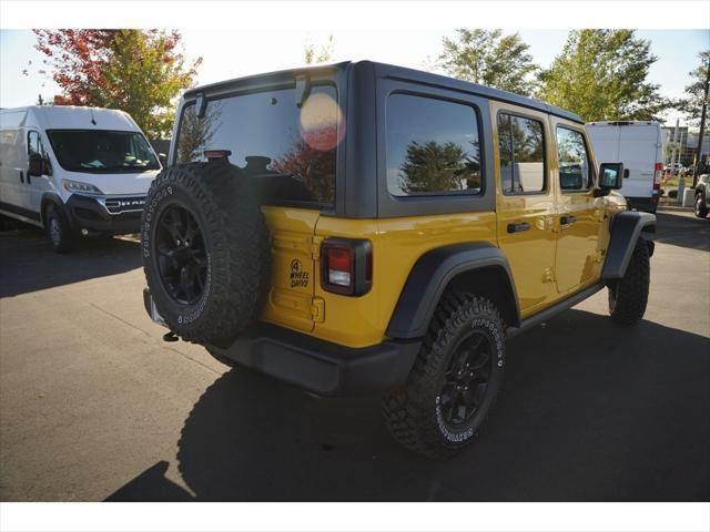 used 2021 Jeep Wrangler car, priced at $30,246