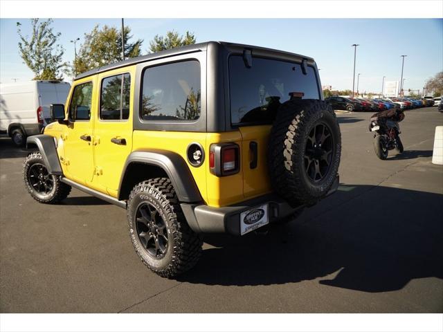 used 2021 Jeep Wrangler car, priced at $30,246