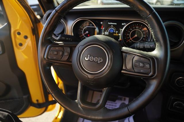 used 2021 Jeep Wrangler car, priced at $33,313