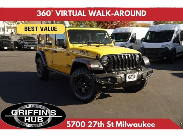 used 2021 Jeep Wrangler car, priced at $30,246