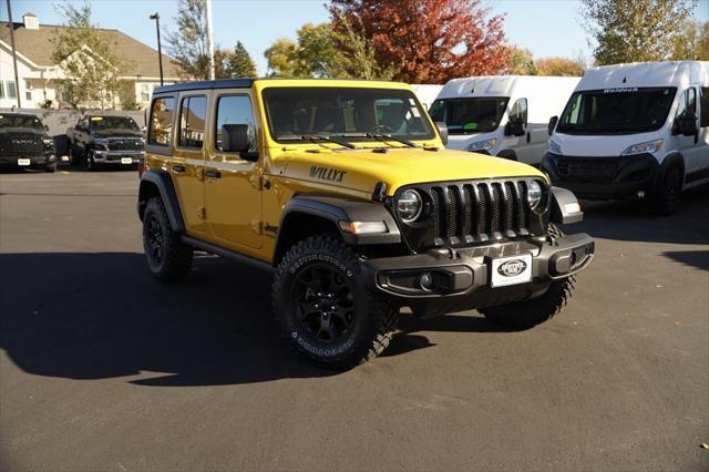 used 2021 Jeep Wrangler car, priced at $33,313