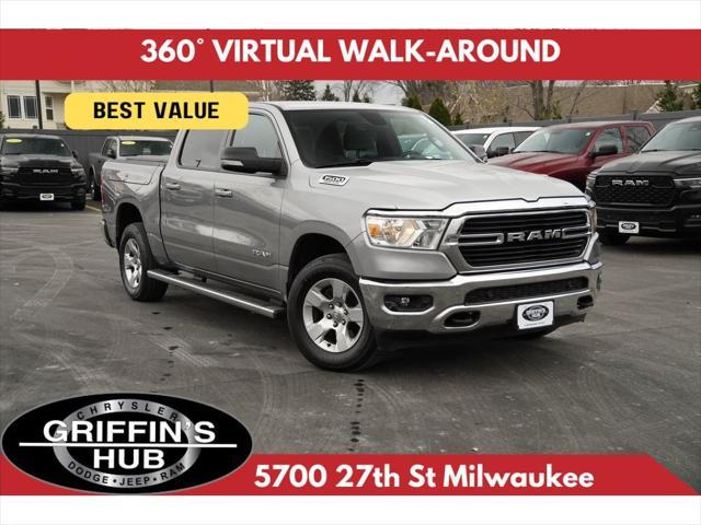 used 2021 Ram 1500 car, priced at $34,224