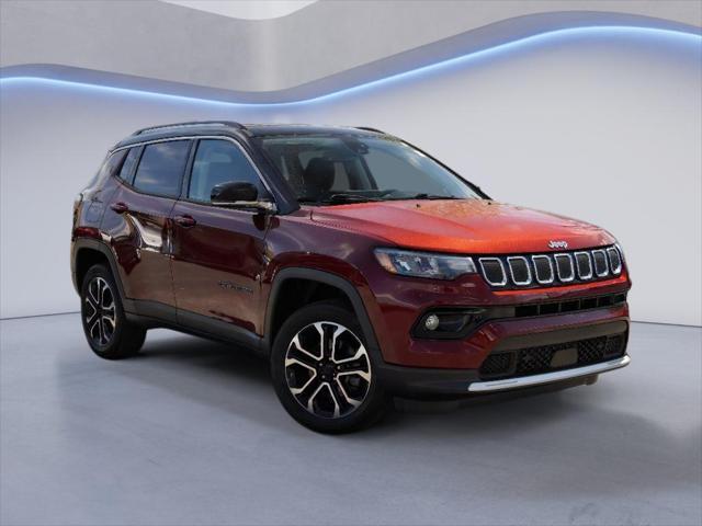 used 2022 Jeep Compass car, priced at $25,654