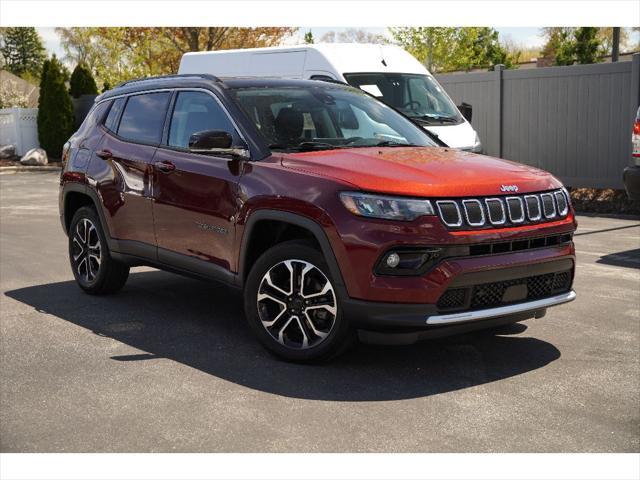 used 2022 Jeep Compass car, priced at $25,958