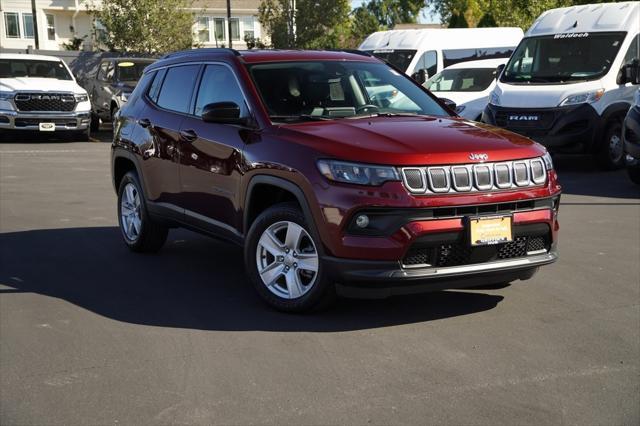 used 2022 Jeep Compass car, priced at $23,562